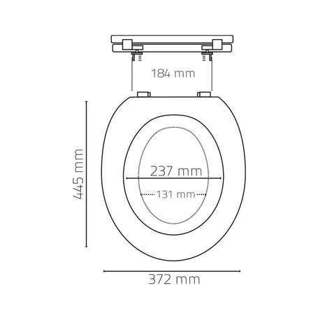 RIDDER Toiletbril Generation soft-close wit 2119101 4006956202334 11