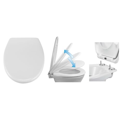 HI Toiletbril met quick release en soft-close 4034127332993 1