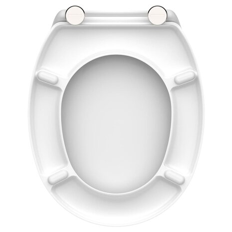 SCHÜTTE Toiletbril WHITE duroplast 4008431820002 5