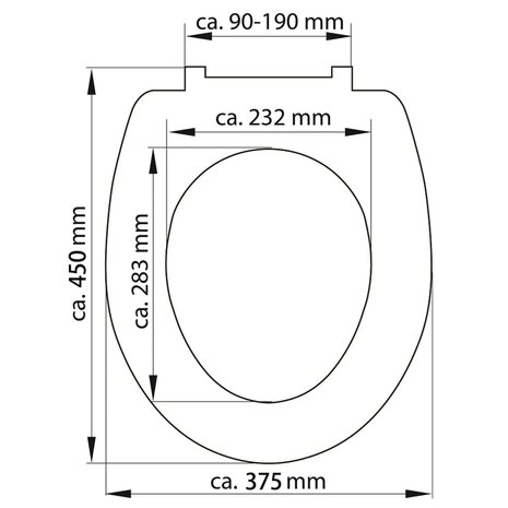 SCHÜTTE Toiletbril met soft-close WOOD HEART duroplast met print 4008431823775 7