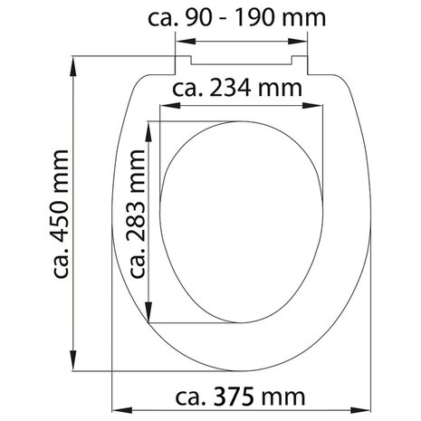 SCHÜTTE Toiletbril met soft-close MAGIC LIGHT duroplast hoogglans 4008431825878 8