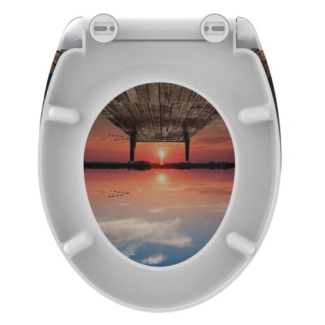 SCHÜTTE Toiletbril met soft-close quick-release SUNSET SKY 4008431823782 5