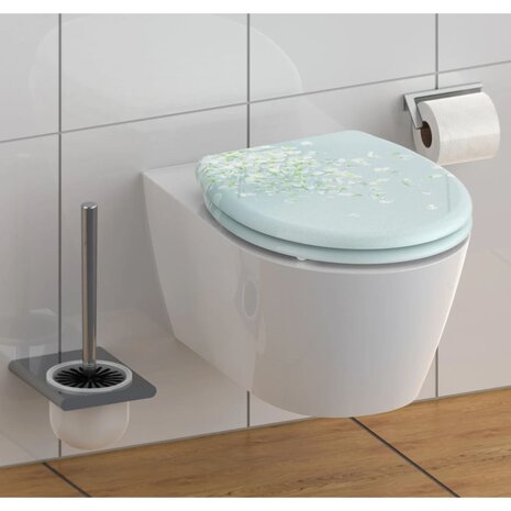 SCHÜTTE Toiletbril met soft-close quick-release FLOWER IN THE WIND 4008431823812 1