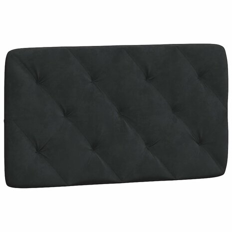 Bed met matras fluweel zwart 90x190 cm 8721012351134 5