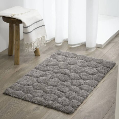 Sealskin Badmat Pebbles 60x90 cm katoen grijs 8717821446727 1