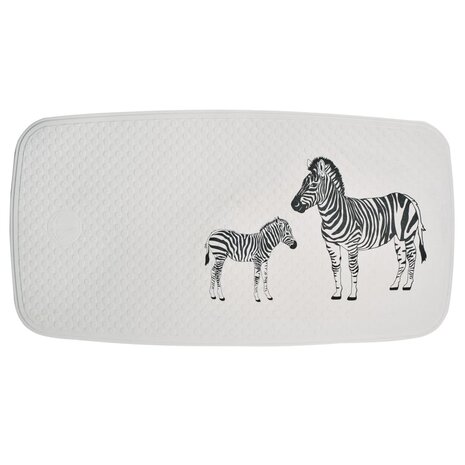 RIDDER Badmat Zebra 38x72 cm wit en zwart 4006956610207 1