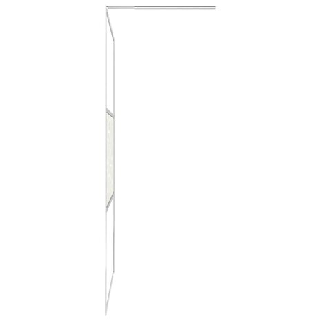 Inloopdouchewand met stenenmotief 140x195 cm ESG-glas 8720286047774 5