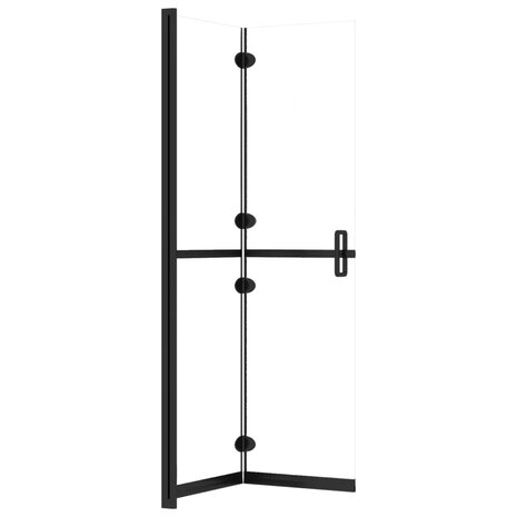 Inloopdouchewand inklapbaar 70x190 cm ESG-glas transparant 8720286640142 5