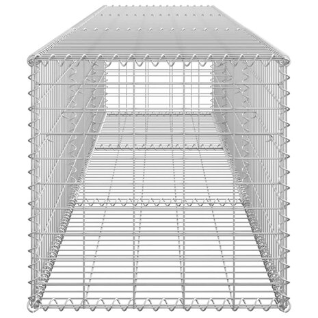 Schanskorfmuur met deksels 300x50x50 cm gegalvaniseerd staal 8719883592251 5