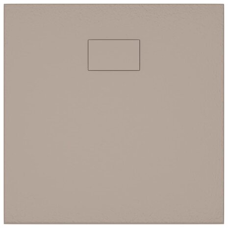 Douchebak 80x80 cm SMC bruin 8720286191354 6