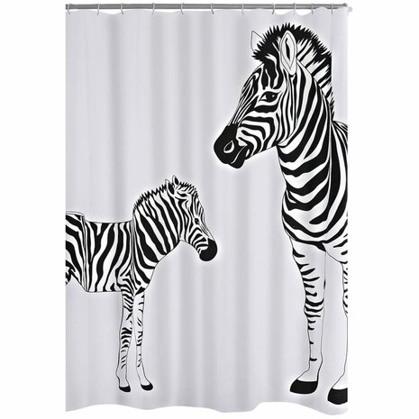 RIDDER Douchegordijn Zebra 180x200 cm 4006956423111 2