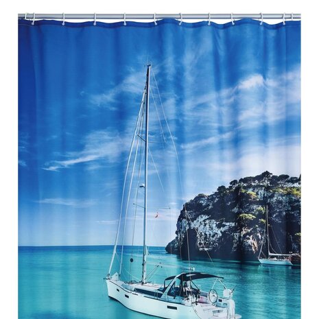 RIDDER Douchegordijn Sailboat 180x200 cm 4006956027357 4