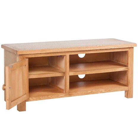 Tv-meubel 103x36x46 cm massief eikenhout 8718475923961 3