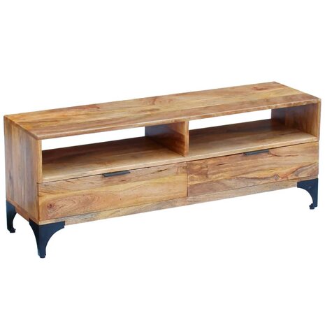 Tv-meubel 120x35x45 cm mangohout 8718475995180 7