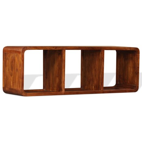 Tv-meubel 120x30x40 cm massief hout met honingafwerking 8718475567950 1