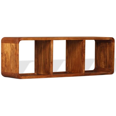 Tv-meubel 120x30x40 cm massief hout met honingafwerking 8718475567950 4