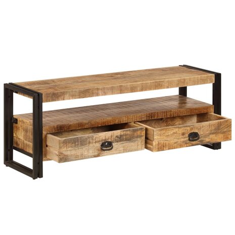 Tv-meubel 120x35x45 cm massief mangohout 8719883550909 3