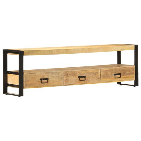 Tv-meubel 150x30x45 cm massief mangohout 8719883570426 1