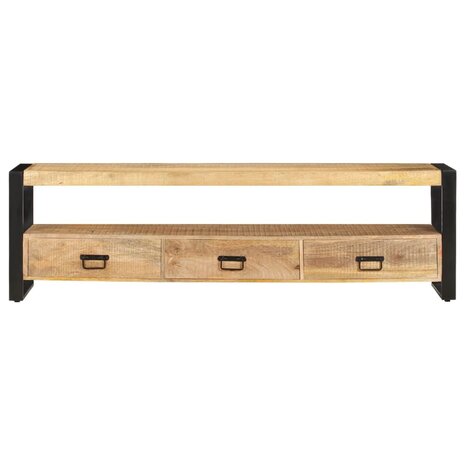 Tv-meubel 150x30x45 cm massief mangohout 8719883570426 2