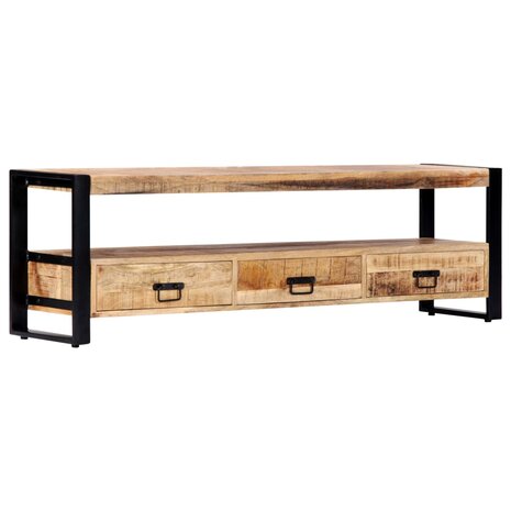 Tv-meubel 150x30x45 cm massief mangohout 8719883570426 8