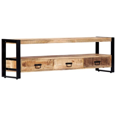 Tv-meubel 150x30x45 cm massief mangohout 8719883570426 11