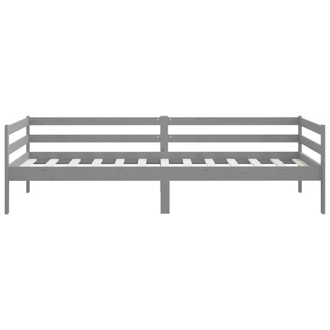 Slaapbank massief grenenhout grijs 90x200 cm 8720286641286 6