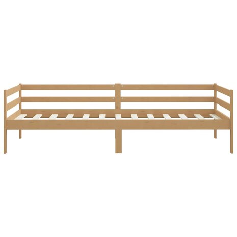 Slaapbank massief grenenhout honingbruin 90x200 cm 8720286641293 6