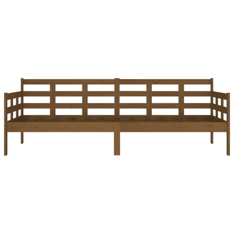 Slaapbank massief grenenhout honingbruin 80x200 cm 8720287073437 8