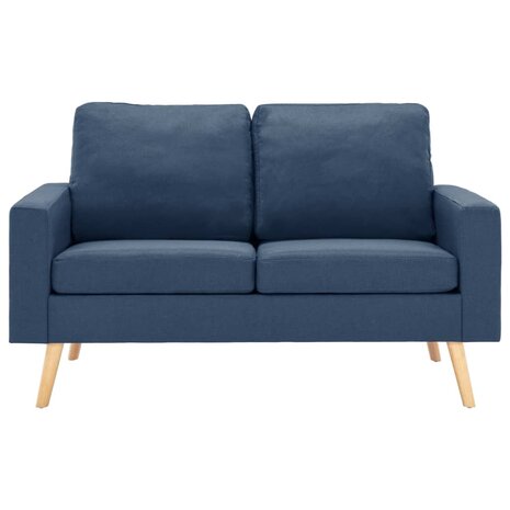 2-delig Bankstel stof blauw 8720286112663 3