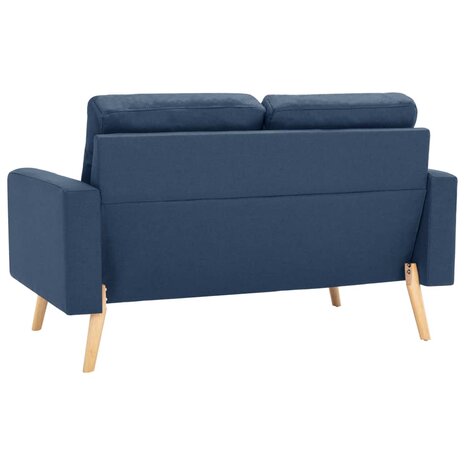 2-delig Bankstel stof blauw 8720286112663 4