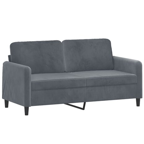 2-delige Loungeset fluweel donkergrijs 8721012069428 4