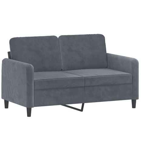 3-delige Loungeset met kussens fluweel donkergrijs 8721012069725 3