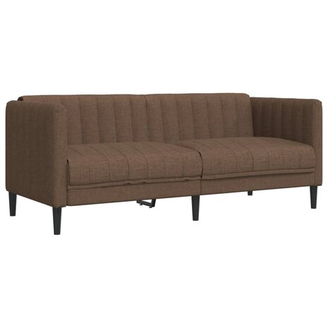 2-delige Loungeset stof bruin 8721012289376 4