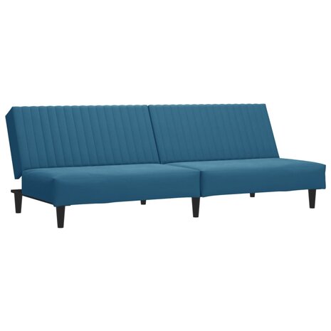 2-delige Loungeset fluweel blauw 8721012453753 4