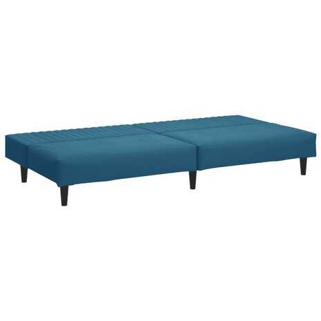 2-delige Loungeset fluweel blauw 8721012453753 5