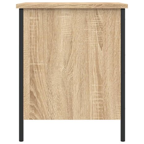 Opbergbankje 40x42,5x50 cm bewerkt hout sonoma eikenkleurig 8721012340602 7