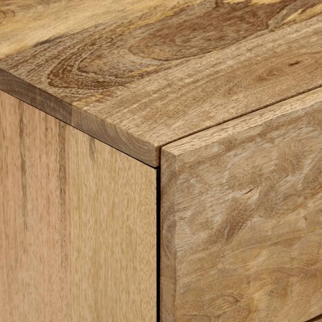 Nachtkastjes 2 st 40x33x46 cm massief mangohout 8720845423087 7