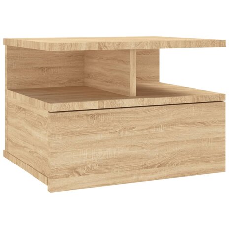 Nachtkastjes 2 st 40x31x27 cm bewerkt hout sonoma eikenkleurig 8719883738185 4