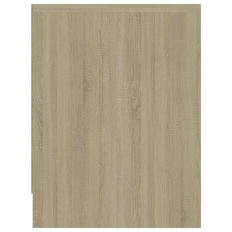 Nachtkastje 40x30x40 cm bewerkt hout sonoma eikenkleurig 8719883816364 5