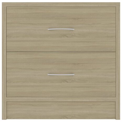 Nachtkastjes 2 st 40x30x40 cm bewerkt hout sonoma eikenkleurig 8719883816371 5