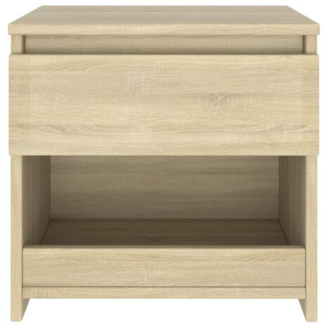 Nachtkastjes 2 st 40x30x39 cm bewerkt hout sonoma eikenkleurig 8720286352960 5