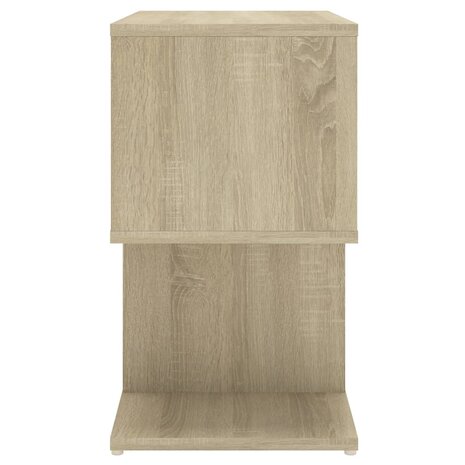 Nachtkastjes 2 st 50x30x51,5 cm bewerkt hout sonoma eikenkleur 8720286558775 6