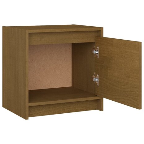 Nachtkastjes 2 st 40x30,5x40 cm massief grenenhout honingbruin 8720286608203 7