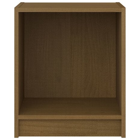 Nachtkastjes 2st 35,5x33,5x41,5 cm grenenhout honingbruin 8720286772553 6