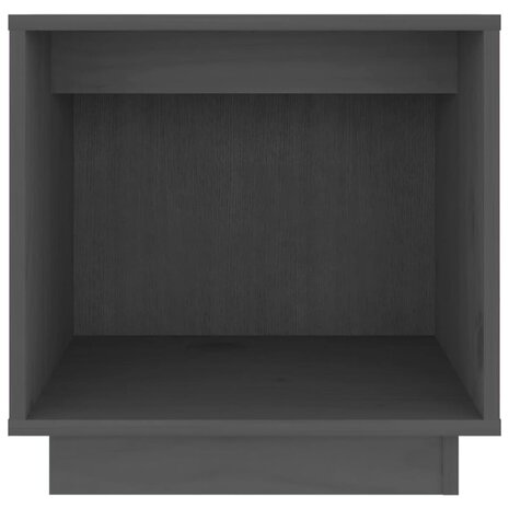 Nachtkastjes 2 st 40x30x40 cm massief grenenhout grijs 8720286841662 5