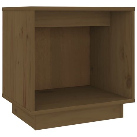 Nachtkastje 40x30x40 cm massief grenenhout honingbruin 8720286841679 2