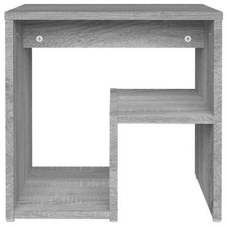 Nachtkastjes 2 st 40x30x40 cm bewerkt hout grijs sonoma eiken 8720286932421 4