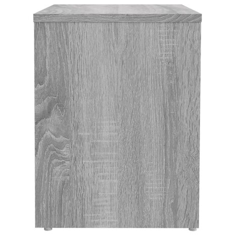 Nachtkastjes 2 st 40x30x40 cm bewerkt hout grijs sonoma eiken 8720286932421 5