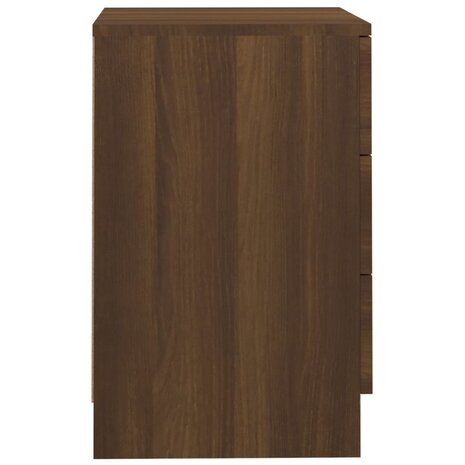 Nachtkastjes 2 st 38x35x56 cm bewerkt hout bruineikenkleurig 8720286975589 6