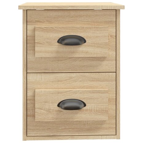 Nachtkastjes 2 st wandgemonteerd 41,5x36x53 cm sonoma eiken 8720845792893 9